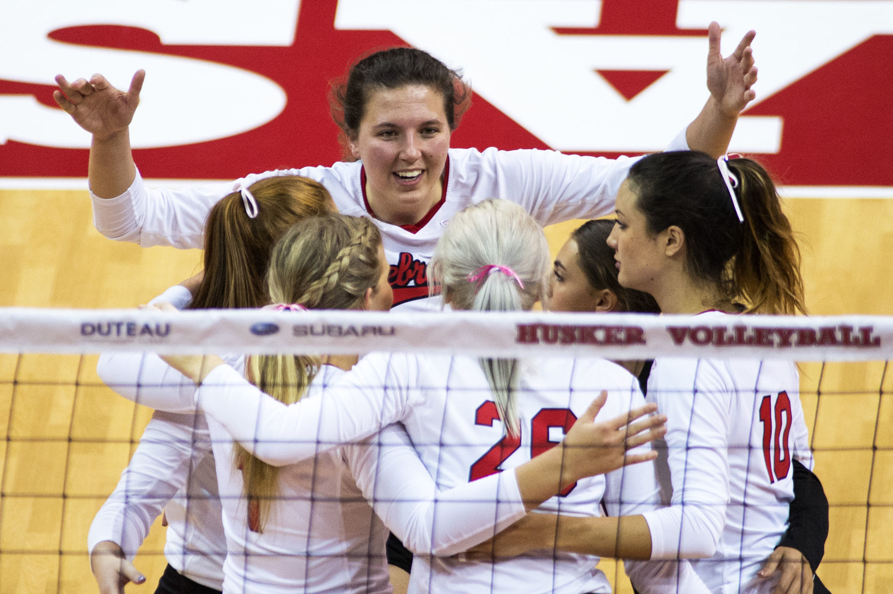 Nebraska vs. Indiana volleyball, 10/10